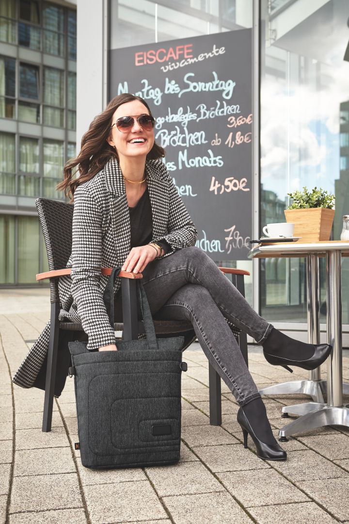 Shopper für Laptop von Halfar als Werbetasche