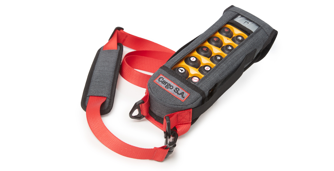 Individuelles Gurtsystem mit einer Schlaufe und eine Halterung für ein Gerät