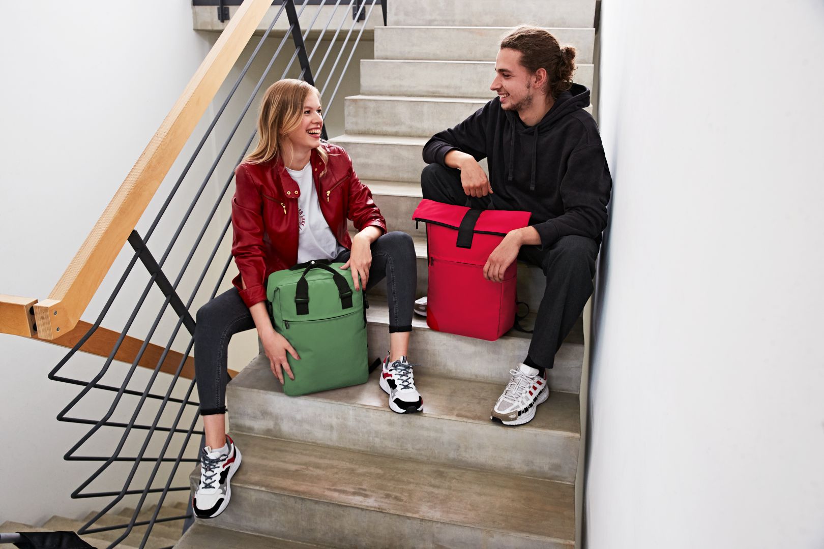 Laptop Rucksack von Halfar für den Alltagsgebrauch