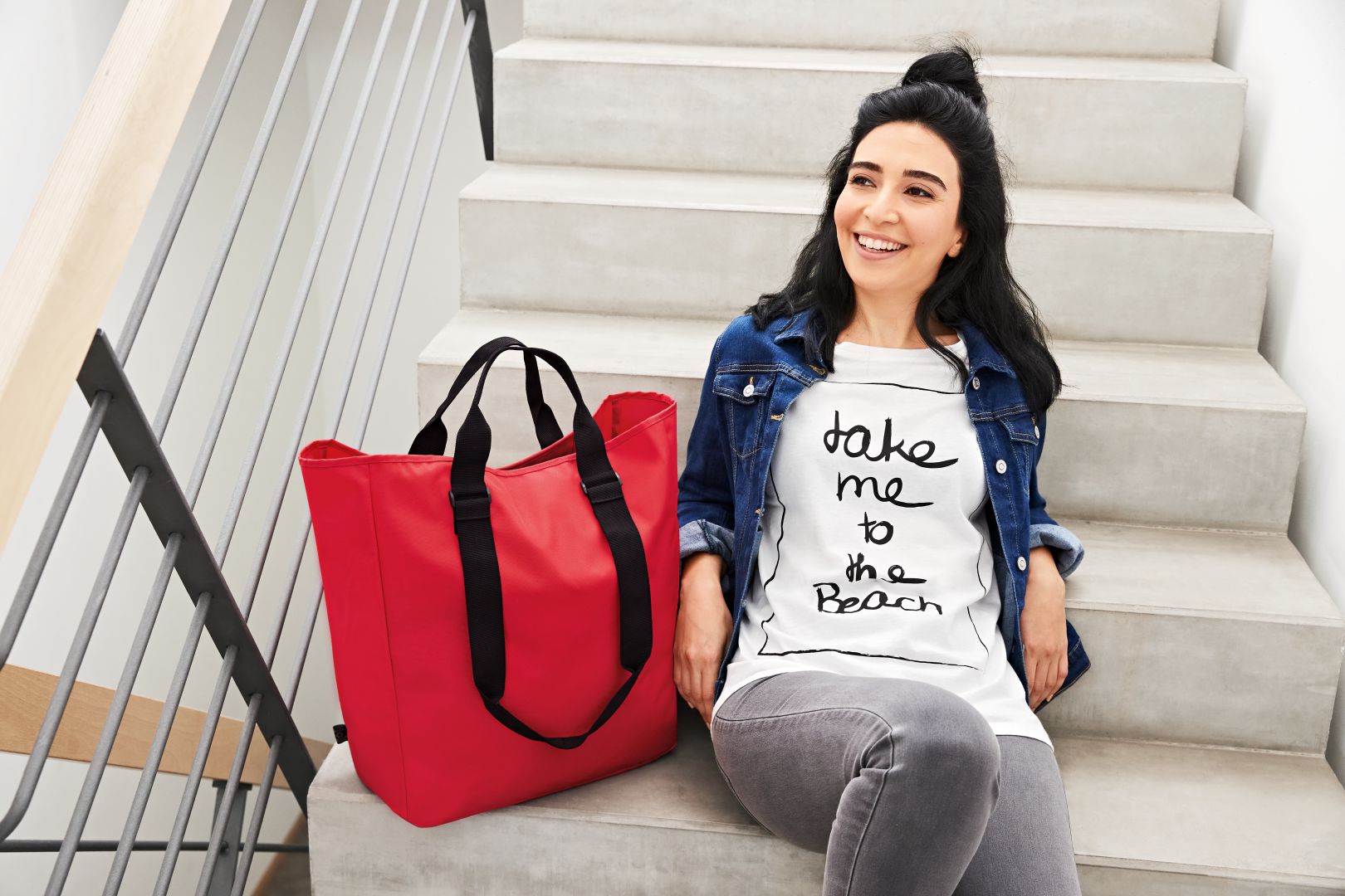 Shopper für den Alltag von Halfar als Werbetasche