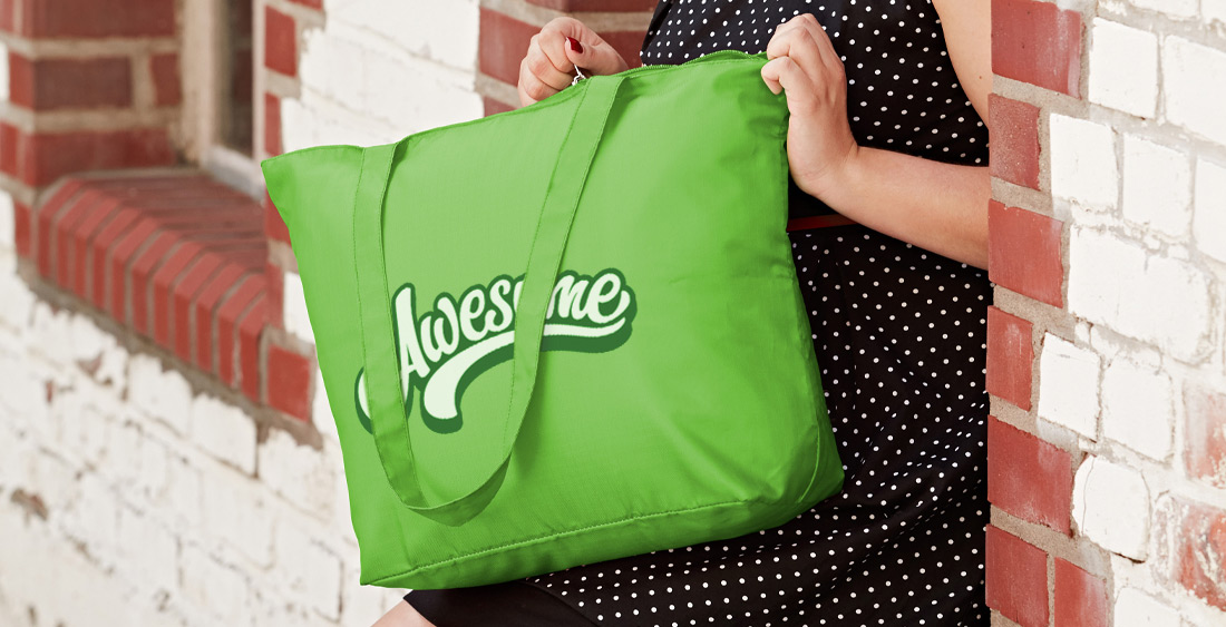 Einkaufstaschen bedrucken präsentiert als SHOPPER STORE