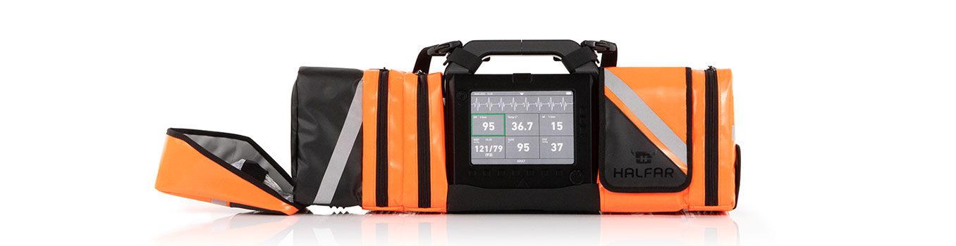 Spezialtaschen mit einer Beispielwerbeanbringung bei dem Taschenhersteller Halfar anfragen